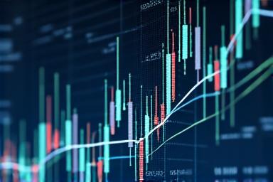 A complex chart showing different investment paths and outcomes.